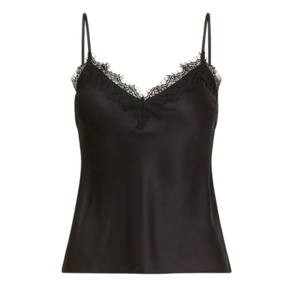 Veronica Beard Ciarlo Lace-Trim Top